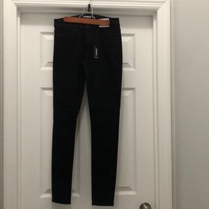 Express Black Skinny Jeans